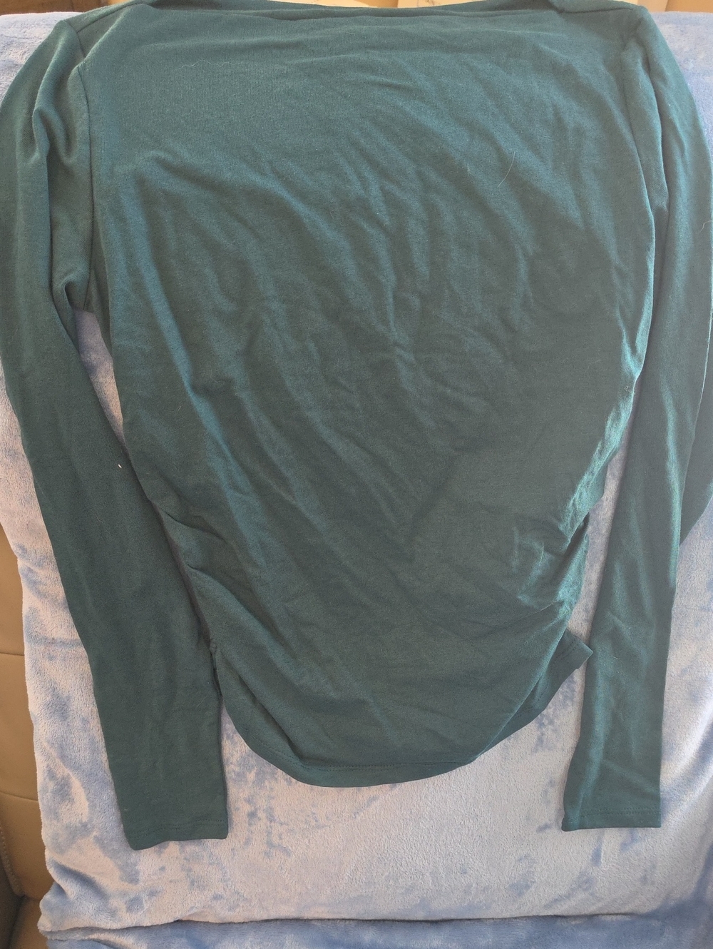 Old Navy Women's Long Sleeve Crew Tee in Teal